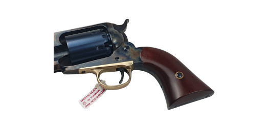 OFFRE UBERTI ! REVOLVER UBERTI 1858 NEW ARMY BLUE CHARCOAL CAL.44 POUDRE NOIRE CANON 8"