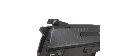 BRADERIE OCCASION - PISTOLET HK45 TACTICAL BLACK CAL.45ACP CANON FILETÉ