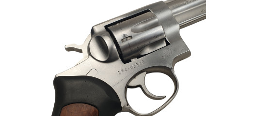 BRADERIE OCCASION - REVOLVER DE DEMONSTRATION RUGER GP100 CAL.38SPECIAL CANON 4"