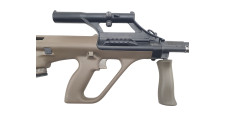 CARABINE DE TIR STEYR AUG Z SA QCB ARMY OLIVE AVEC LUNETTE STEYR x1.5 CAL.223 Rem. CANON 508mm