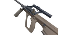 CARABINE DE TIR STEYR AUG Z SA QCB ARMY OLIVE AVEC LUNETTE STEYR x1.5 CAL.223 Rem. CANON 508mm