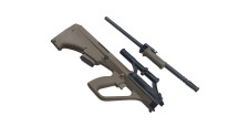 CARABINE DE TIR STEYR AUG Z SA QCB ARMY OLIVE AVEC LUNETTE STEYR x1.5 CAL.223 Rem. CANON 508mm