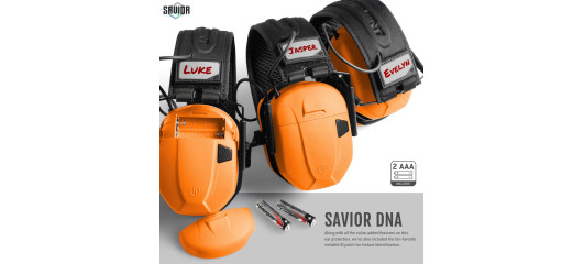 CASQUE ANTI-BRUIT ELECTRONIQUE SAVIOR APOLLO ORANGE