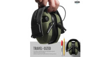 CASQUE ANTI-BRUIT ELECTRONIQUE SAVIOR APOLLO OD-GREEN