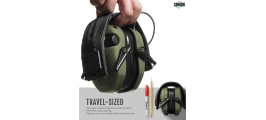 CASQUE ANTI-BRUIT ELECTRONIQUE SAVIOR APOLLO OD-GREEN