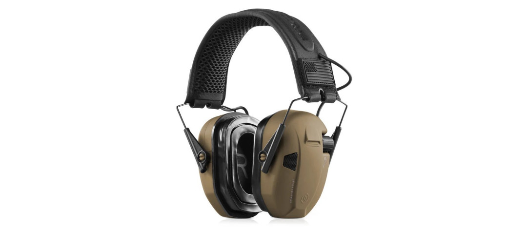 CASQUE ANTI-BRUIT ELECTRONIQUE SAVIOR APOLLO FLAT DARK EARTH / TAN
