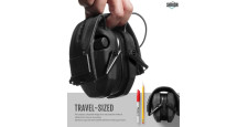 CASQUE ANTI-BRUIT ELECTRONIQUE SAVIOR APOLLO NOIR