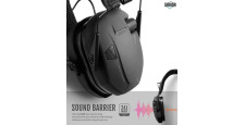 CASQUE ANTI-BRUIT ELECTRONIQUE SAVIOR APOLLO NOIR