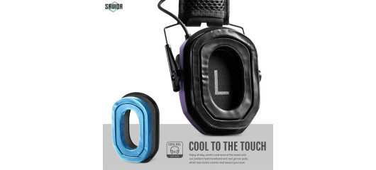 CASQUE ANTI-BRUIT ELECTRONIQUE SAVIOR APOLLO VIOLET