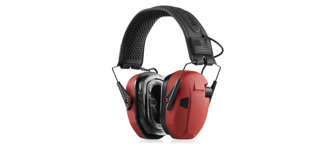 CASQUE ANTI-BRUIT ELECTRONIQUE SAVIOR APOLLO ROUGE