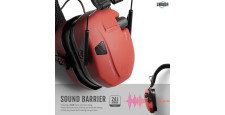 CASQUE ANTI-BRUIT ELECTRONIQUE SAVIOR APOLLO ROUGE