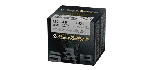 BOITE DE 50 CARTOUCHES SELLIER BELLOT CAL.7.62x54R FMJ 180GRS
