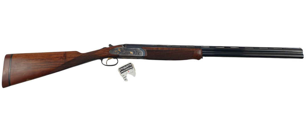 OCCASION - SUPERBE FUSIL SUPERPOSÉ FAIR JUBILEE GOLD PRESTIGE TARTARUGA CAL.16/70