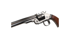 OCCASION - REVOLVER UBERTI SCHOFIELD NICKELÉ CALIBRE 45COLT - EXCELLENT ETAT