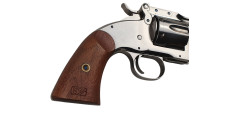OCCASION - REVOLVER UBERTI SCHOFIELD NICKELÉ CALIBRE 45COLT - EXCELLENT ETAT