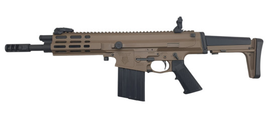 OCCASION - CARABINE HAUT DE GAMME ROBINSON ARMAMENT XCR-M 308WIN FDE CANON 9.5"