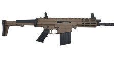 OCCASION - CARABINE HAUT DE GAMME ROBINSON ARMAMENT XCR-M 308WIN FDE CANON 9.5"