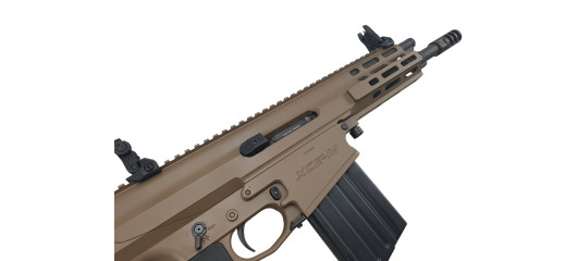 OCCASION - CARABINE HAUT DE GAMME ROBINSON ARMAMENT XCR-M 308WIN FDE CANON 9.5"