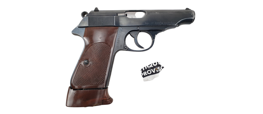 BRADERIE OCCASION - PISTOLET MANURHIN WALTHER PP CAL.22LR + BOITE + CHARGEUR + ACCESSOIRES