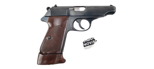 BRADERIE OCCASION - PISTOLET MANURHIN WALTHER PP CAL.22LR + BOITE + CHARGEUR + ACCESSOIRES