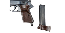 BRADERIE OCCASION - PISTOLET MANURHIN WALTHER PP CAL.22LR + BOITE + CHARGEUR + ACCESSOIRES