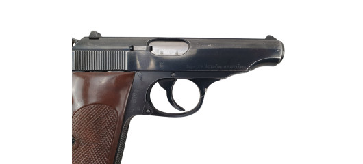 BRADERIE OCCASION - PISTOLET MANURHIN WALTHER PP CAL.22LR + BOITE + CHARGEUR + ACCESSOIRES