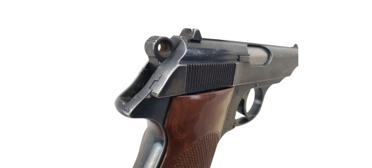 BRADERIE OCCASION - PISTOLET MANURHIN WALTHER PP CAL.22LR + BOITE + CHARGEUR + ACCESSOIRES