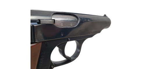 BRADERIE OCCASION - PISTOLET MANURHIN WALTHER PP CAL.22LR + BOITE + CHARGEUR + ACCESSOIRES