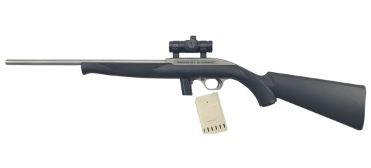 OCCASION - CARABINE SEMI-AUTO MOSSBERG 702 PLINKSTER CAL.22LR + POINT ROUGE UMAREX