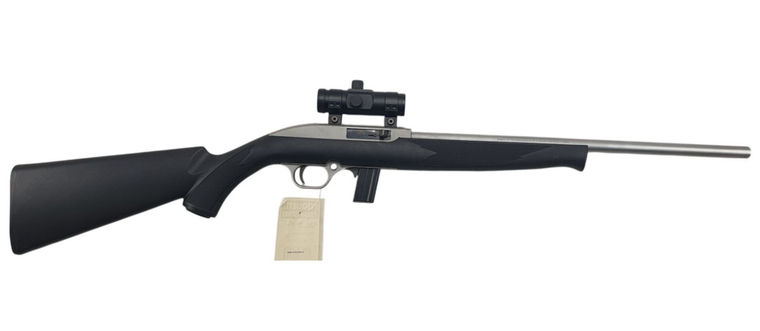 OCCASION - CARABINE SEMI-AUTO MOSSBERG 702 PLINKSTER CAL.22LR + POINT ROUGE UMAREX