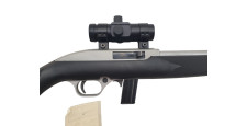 OCCASION - CARABINE SEMI-AUTO MOSSBERG 702 PLINKSTER CAL.22LR + POINT ROUGE UMAREX
