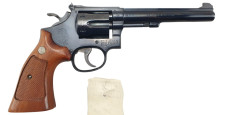 BRADERIE OCCASION - REVOLVER SMITH&WESSON MOD.17-4 CALIBRE 22LR CANON 6" - BEL ETAT