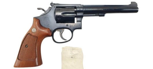BRADERIE OCCASION - REVOLVER SMITH&WESSON MOD.17-4 CALIBRE 22LR CANON 6" - BEL ETAT