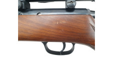BRADERIE OCCASION - CARABINE SEMI-AUTO KRICO LUXE CAL.22LR + LUNETTE BISLEY 2.5x32