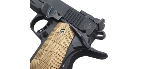 BRADERIE OCCASION - PISTOLET ROCK ISLAND ARMORY M1911 MATCH TACT 45ACP PRÉPARÉ IPSC