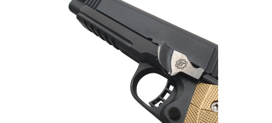 BRADERIE OCCASION - PISTOLET ROCK ISLAND ARMORY M1911 MATCH TACT 45ACP PRÉPARÉ IPSC