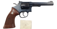 BRADERIE OCCASION - REVOLVER SMITH&WESSON MOD.17-5 CALIBRE 22LR CANON 6" - BEL ETAT