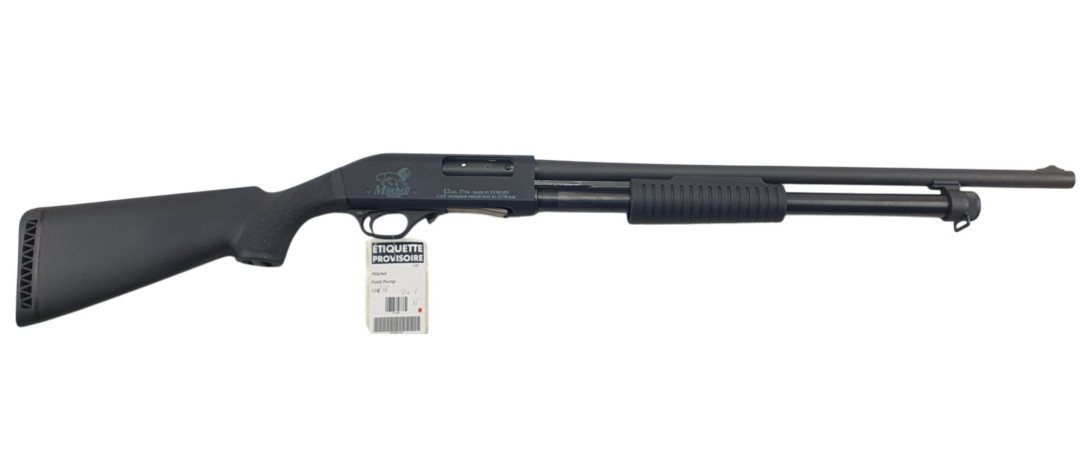 BRADERIE OCCASION - FUSIL A POMPE FABARM POUR MITCHELL ARMS CAL.12/76 CANON 61CM