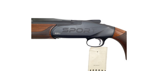 OCCASION - FUSIL SUPERPOSE BENELLI 828 U SPORT BLACK CANONS 76CM CAL.12/76