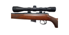 FOIRE OCCASION - CARABINE CZ 452-2E ZKM AMERICAN CAL.17hmr + LUNETTE 6x40 + MODERATEUR