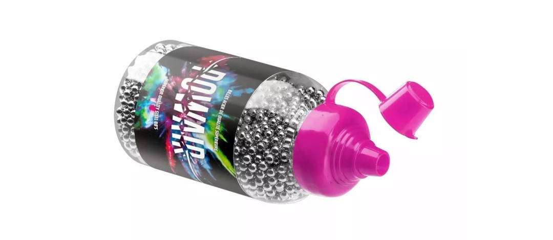 BIBERON DE 1500 BILLES ACIER 4.5mm POUR AIRGUN