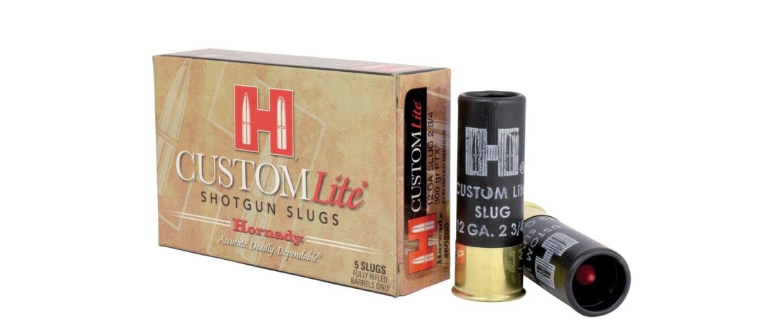 BOITE DE 5 CARTOUCHES HORNADY CAL.12/70 SLUG 300GR SST