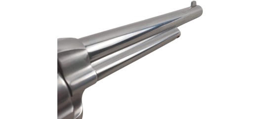 BRADERIE OCCASION - REVOLVER UBERTI 1873 CATTLEMAN QD INOX CAL.45COLT CANON 7"1/2 ARME NEUVE DE PRÉSENTATION