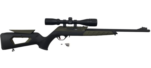 CARABINE SEMI-AUTO KRAL KR22 GREEN CAL.22LR + LUNETTE 3-9x40 - CATEGORIE B