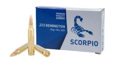 OFFRE ECO - CARTON DE 1000 CARTOUCHES STV CAL.223REM FMJ 55GRS - CATEGORIE B