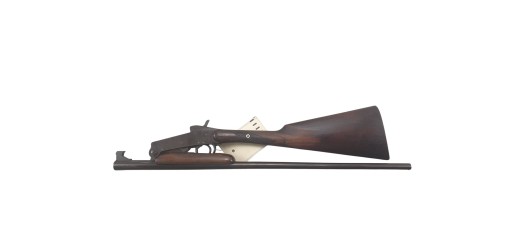 OCCASION JARDIN - CARABINE MONOCOUP PLIANT ARTISAN ANGLAIS CAL.410MAG