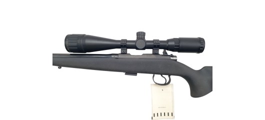 OP22 OCCASION - CARABINE CZ 452 SYNTHETIQUE CAL.22LR + LUNETTE JSR 4-16x44 + MODERATEUR