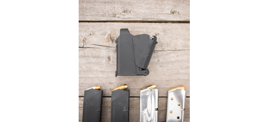 LOADER UNIVERSEL MAGLULA UPLULA DU 9MM AU 45ACP - JAUNE
