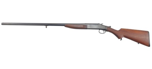 OCCASION JARDIN - FUSIL MONOCOUP IVER JOHNSON CAL.12/70 IDEAL PALOMBIERE