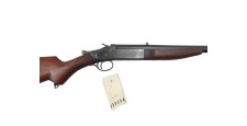 OCCASION JARDIN - FUSIL MONOCOUP IVER JOHNSON CAL.12/70 IDEAL PALOMBIERE